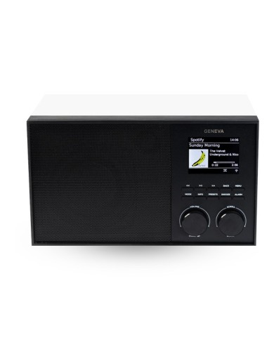 Altoparlante all in one Hi-Fi  Bianco e Nero  Geneva DeCon/S