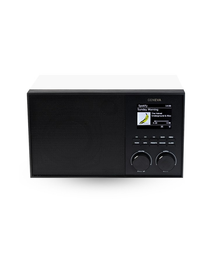 Altoparlante all in one Hi-Fi  Bianco e Nero  Geneva DeCon/S