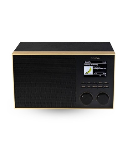 Altoparlante all in one Hi-Fi  Nero e Ottone  Geneva DeCon/S