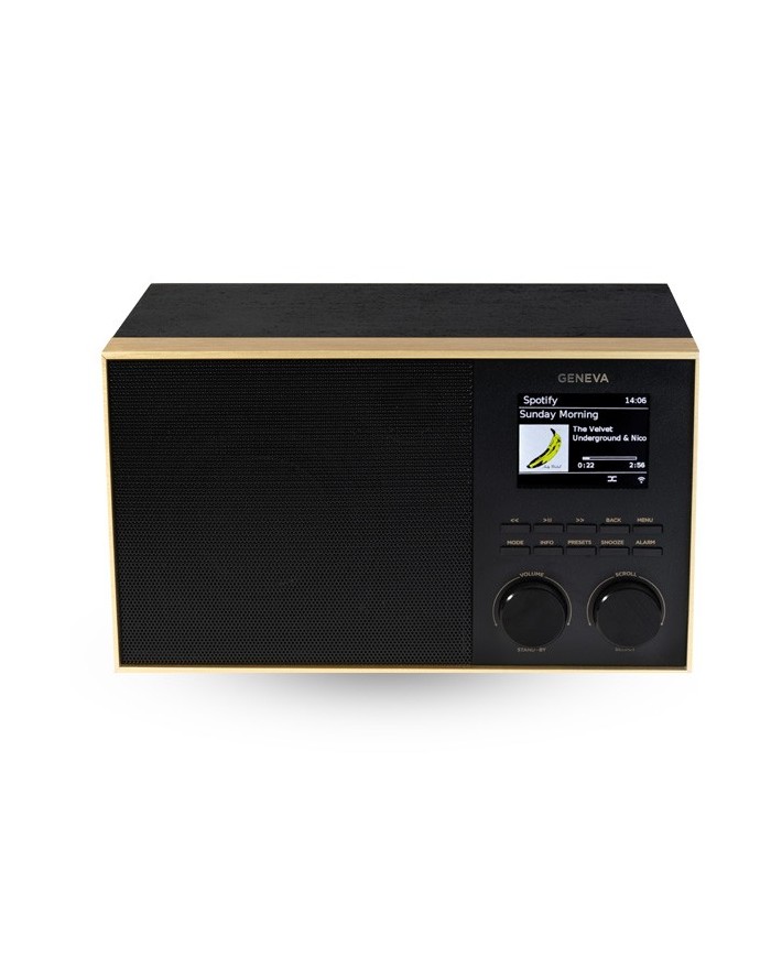 Altoparlante all in one Hi-Fi  Nero e Ottone  Geneva DeCon/S