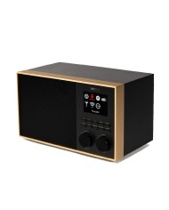 Altoparlante all in one Hi-Fi  Nero e Ottone  Geneva DeCon/S