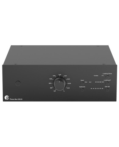 Amplificatore per giradischi RIIA  Pro-Ject Phono Box DS3 B  Nero