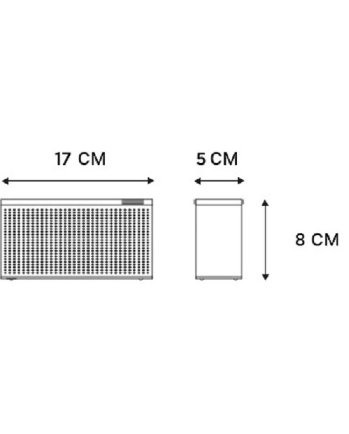 Altoparlante portatile Bluetooth  Geneva Touring/XS  Rosso