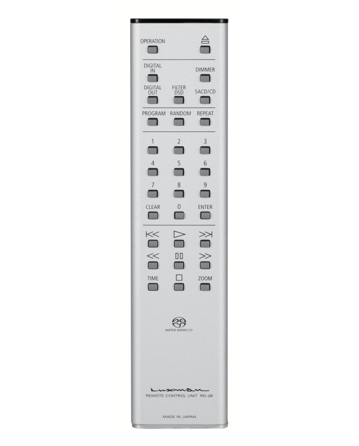 Lettore CD e SACD con decodifica MQA e ingresso USB  Luxman D-10X