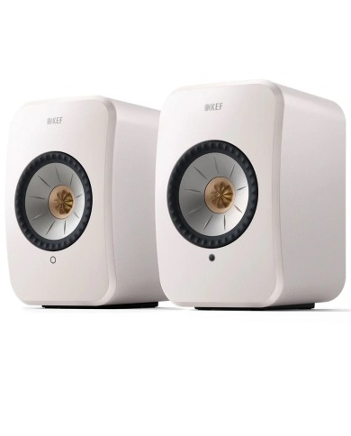 Diffusori attivi WiFi Bluetooth con HDMI  Kef LSX 2  Mineral White