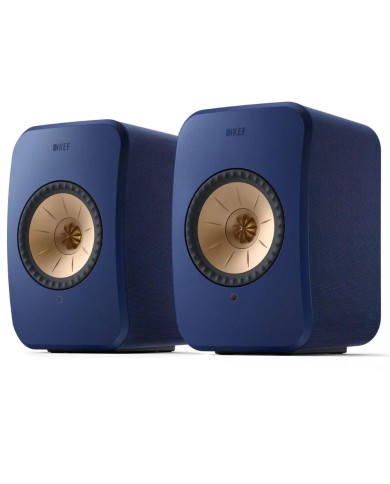 Diffusori attivi WiFi Bluetooth con HDMI  Kef LSX 2  Cobalt Blue