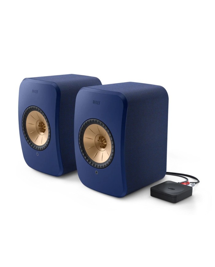 Diffusori attivi WiFi Bluetooth con HDMI  Kef LSX 2  Cobalt Blue
