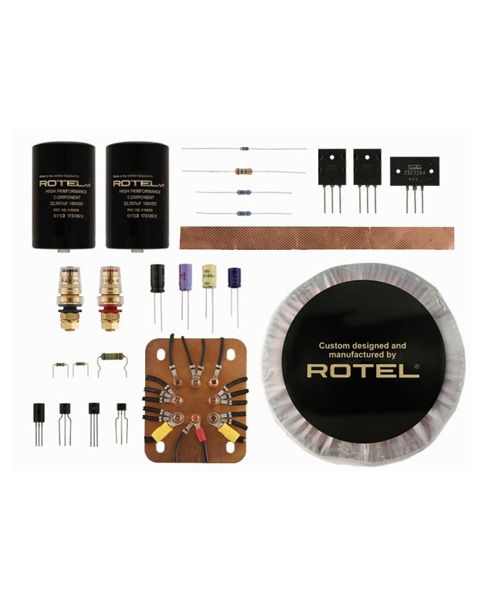 Amplificatore finale a 4 canali 2 zone  Rotel RMB-1504  Nero