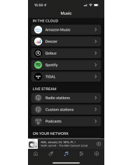 Diffusori attivi WiFi Bluetooth con HDMI  Kef LSX 2  Cobalt Blue