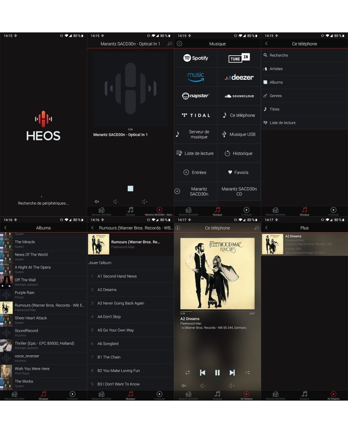 Lettore CD-SACD  Streamer con HEOS Built-in  Marantz SACD 30n  Silver
