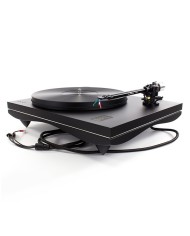 Giradischi con  trazione a cinghia  Gold Note Pianosa  Nero Laccato