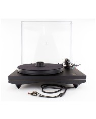 Giradischi con  trazione a cinghia  Gold Note Pianosa  Nero Laccato