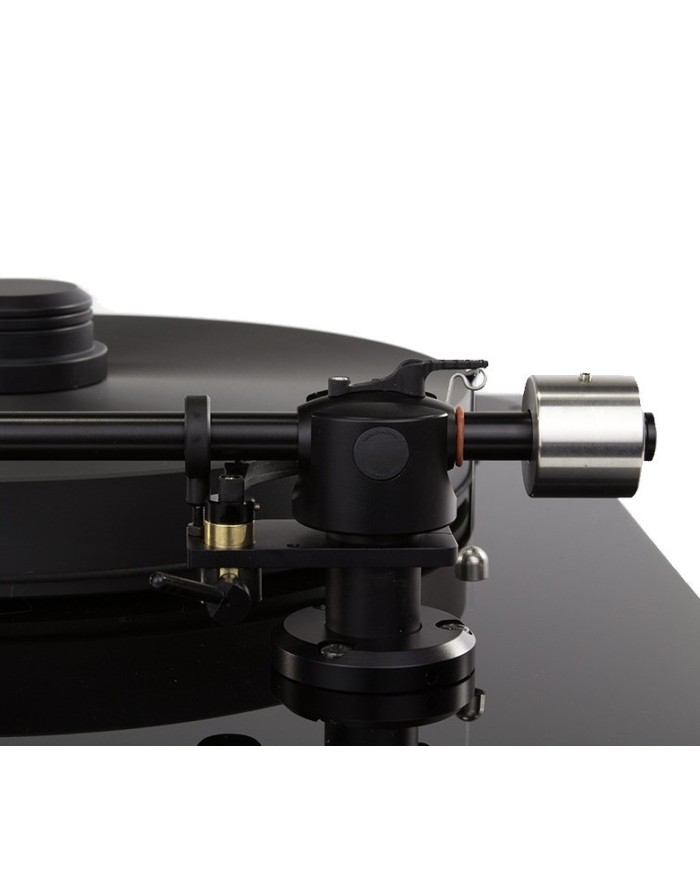 Giradischi con trazione a cinghia  Gold Note Giglio. Mobile in Noce