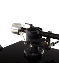 Giradischi con trazione a cinghia  Gold Note Giglio. Mobile in Noce