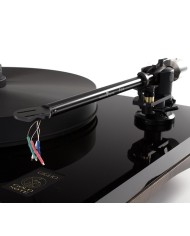 Giradischi con trazione a cinghia  Gold Note Giglio. Mobile in Noce