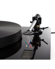 Giradischi con trazione a cinghia  Gold Note Giglio. Mobile in Noce