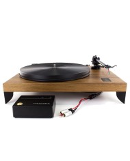 Giradischi trazione a cinghia  Gold Note Valore 425 Plus  Noce Italiano