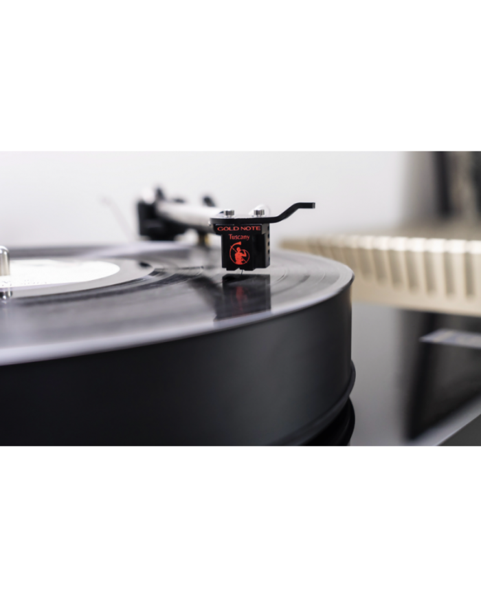 Testina phono MC a bassa uscita  Gold Note Tuscany Red