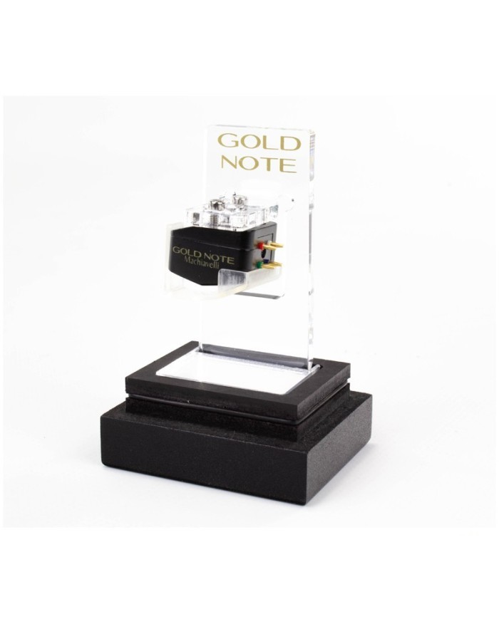 Testina phono MC a bassa uscita  Gold Note Machiavelli Gold MKII
