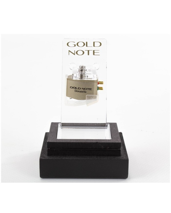 Testina phono MC a bassa uscita  Gold Note Donatello Gold