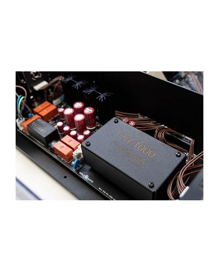 Preamplificatore phono MM-MC High-End  Gold Note PH-1000  Nero