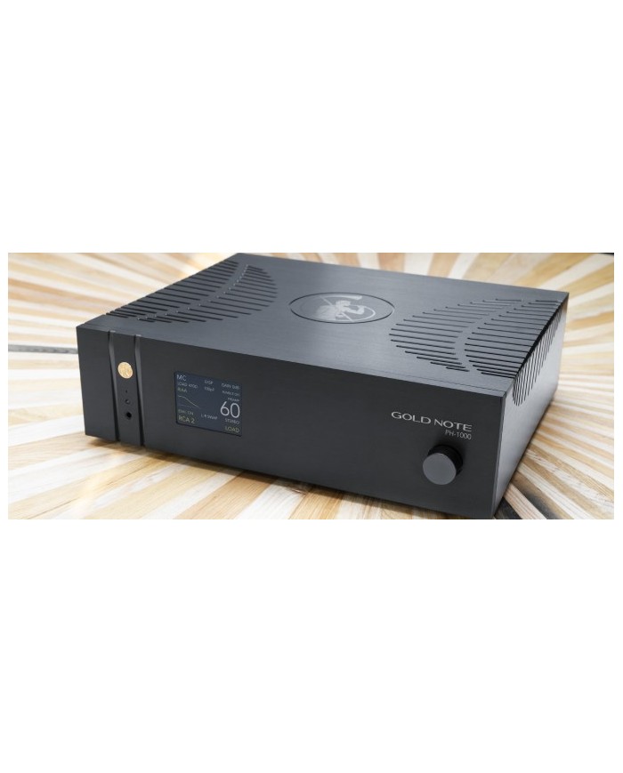 Preamplificatore phono MM-MC High-End  Gold Note PH-1000  Nero