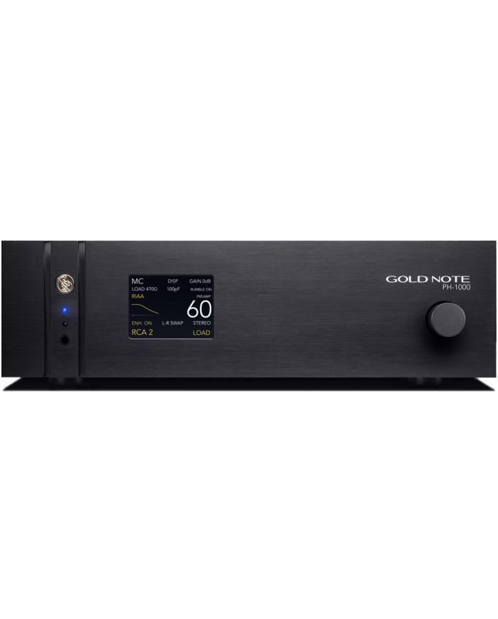 Preamplificatore phono MM-MC High-End  Gold Note PH-1000  Nero