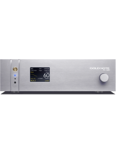 Gold Note PH-1000  Preamplificatore phono MM-MC High-End  Silver