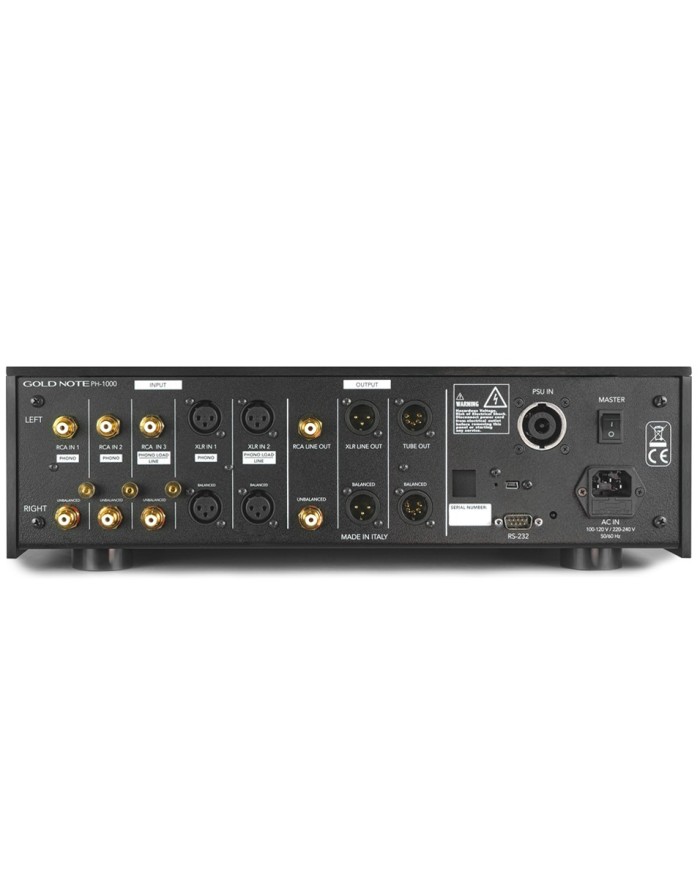 Preamplificatore phono MM-MC classe A  Gold Note PH-1000 Line  Gold