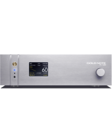 Preamplificatore phono MM-MC classe A  Gold Note PH-1000 Line  Silver