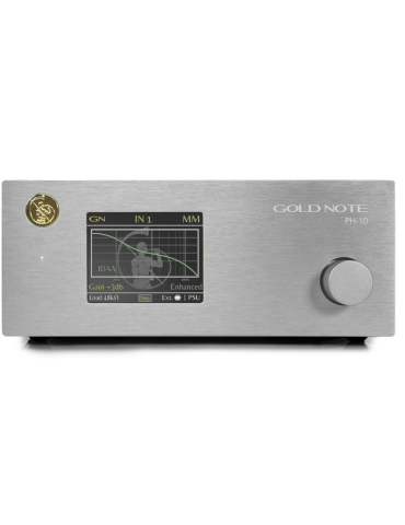 Gold Note PH-10 Preamplificatore Phono MM-MC High-End Silver