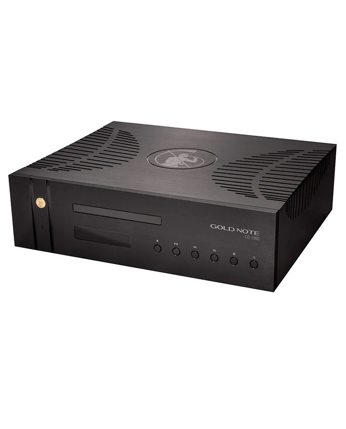 Lettore CD High-End con DAC  Gold Note CD-1000 MKII Deluxe  Nero