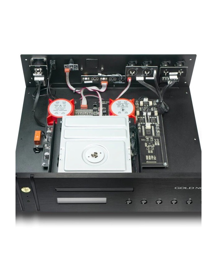 Lettore CD High-End con DAC  Gold Note CD-1000 MKII Deluxe  Nero