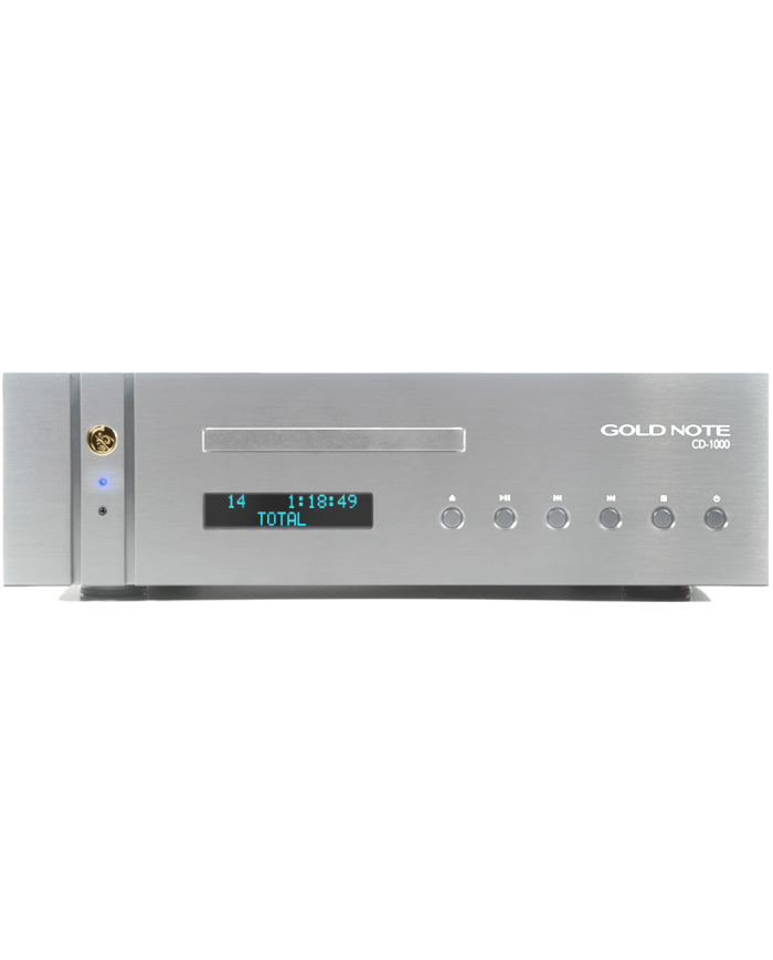 Lettore CD High-End con DAC  Gold Note CD-1000 MKII Deluxe  Silver
