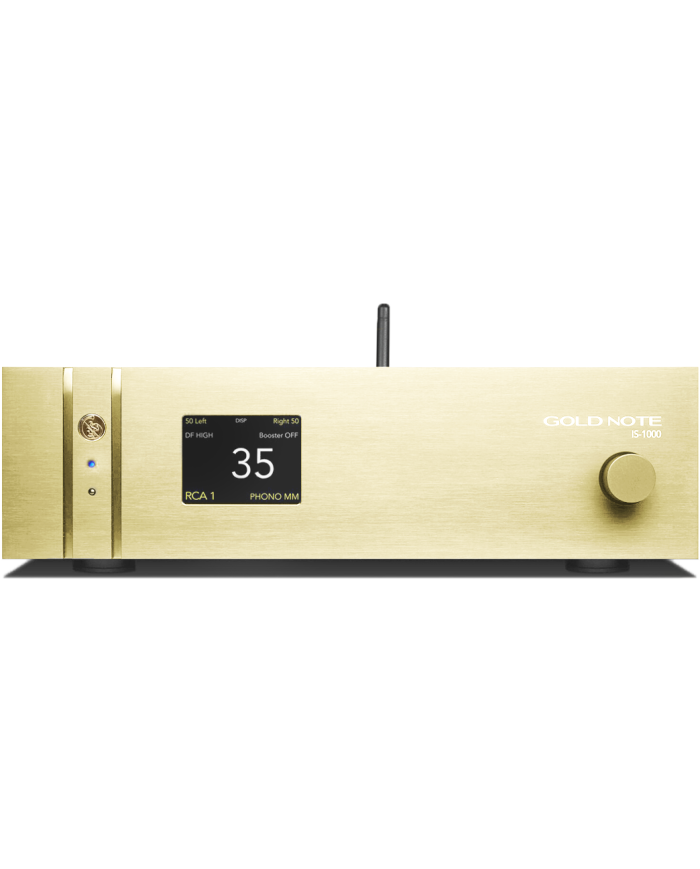 Amplificatore con DAC PCM-1792A  Gold Note IS-1000 DELUXE  Gold