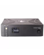 Amplificatore con DAC PCM-1792A  Gold Note IS-1000 DELUXE  Nero