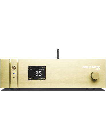 Gold Note IS-1000 LINE  Amplificatore Integrato con DAC PCM-1796 (Versione senza ingresso Phono)  Gold