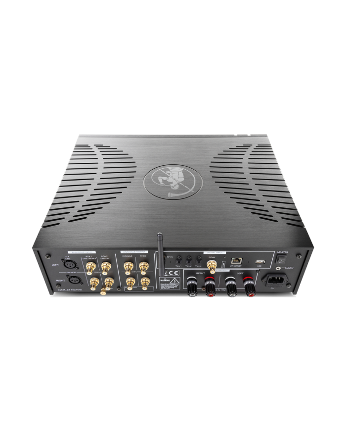 Ampli Integrato con DAC PCM-1796  Gold Note IS-1000 LINE  Nero