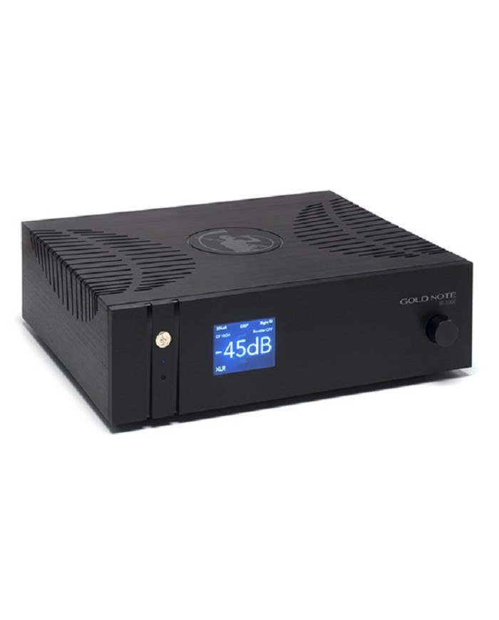Ampli Integrato con DAC PCM-1796  Gold Note IS-1000 LINE  Nero