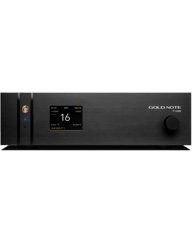 Preamplificatore di linea in Classe A  Gold Note P-1000 MKII  Nero