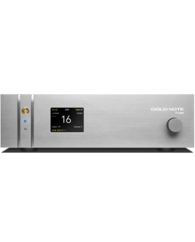 Preamplificatore di linea in Classe A  Gold Note P-1000 MKII  Silver