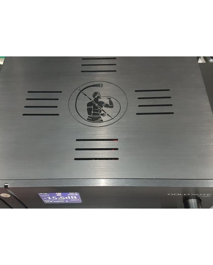 Preamplificatore di linea in Classe A  Gold Note P-1000 MKII  Nero