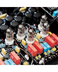 Stadio di uscita a valvole in Classe A  Gold Note TUBE-1012  Nero