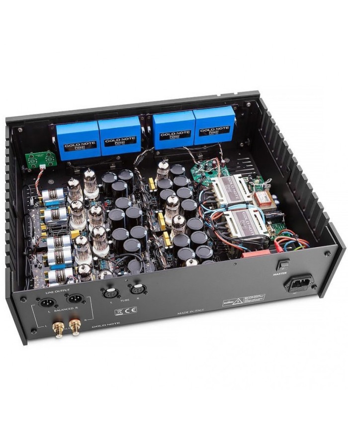 Stadio di uscita a valvole in Classe A  Gold Note TUBE-1012  Gold