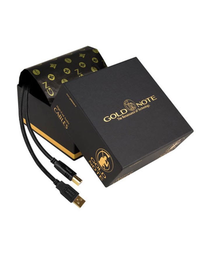 Cavo USB audio  A-B Design Bilanciato  Gold Note FIRENZE USB  1mt