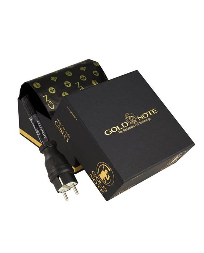 Cavo di alimentazione con prese IES Schuko  Gold Note LUCCA AC MKII