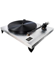 Giradischi trazione a cinghia  Gold Note Valore 425 Plus  Silver Leaf