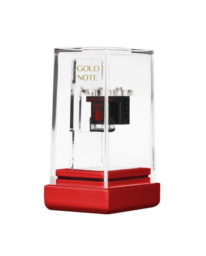 Testina phono MC a bassa uscita  Gold Note Tuscany Red