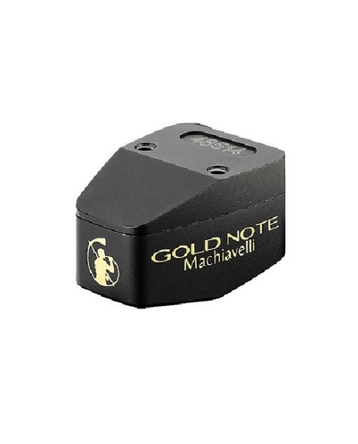 Testina phono MC a bassa uscita  Gold Note Machiavelli Gold MKII