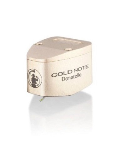 Testina phono MC a bassa uscita  Gold Note Donatello Gold